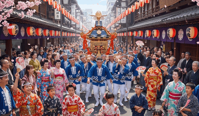 70年以上の歴史を持つ市民総参加の祭り