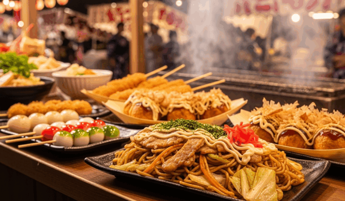 祭りの醍醐味!屋台グルメ