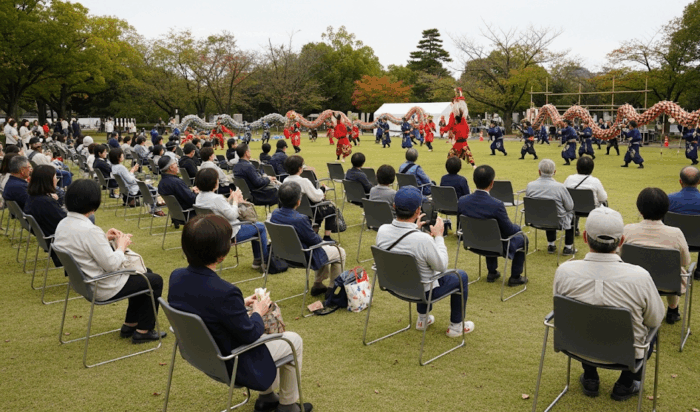【中央公園】座席表の特徴|椅子席で快適に観覧