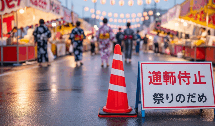 広範囲で実施！当日の交通規制エリアと時間帯を要チェック