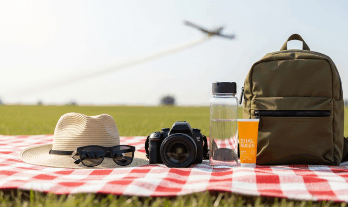 航空祭を快適に！当日の服装と必須の持ち物リスト