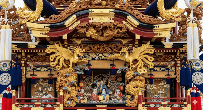 壮観！14台の曳山（読み方つき一覧）