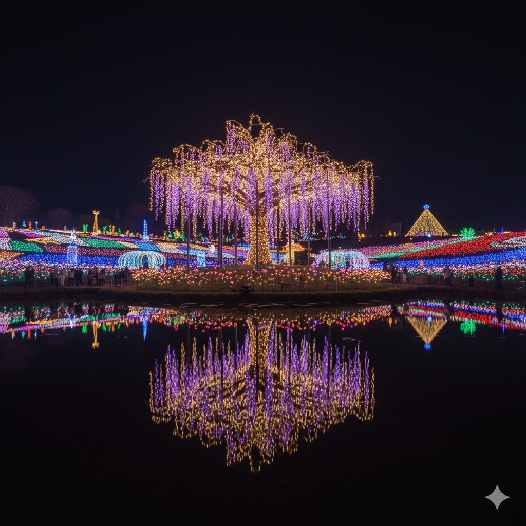 2025-2026シーズンの見どころとアクセス方法:足利フラワーパークのイルミネーションを深く楽しむ