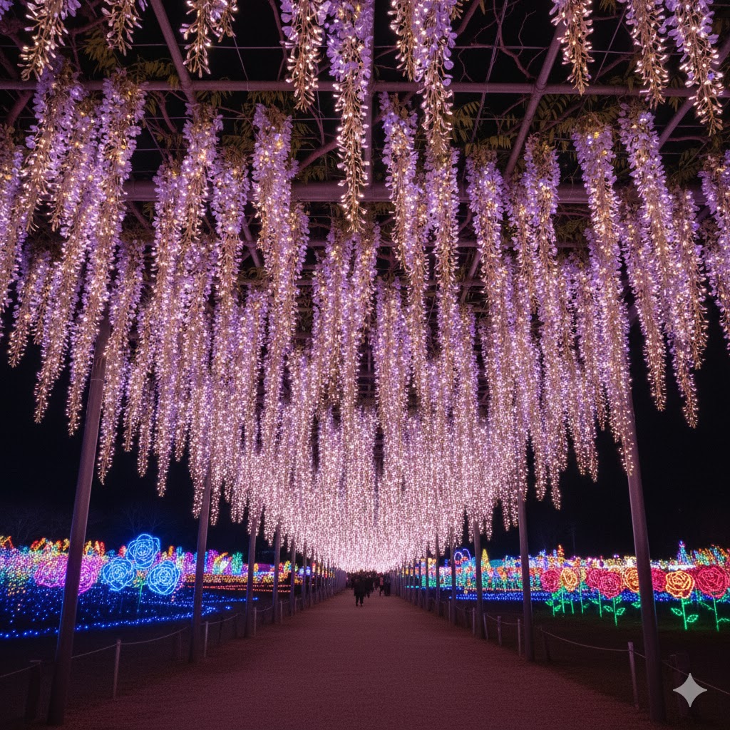 足利フラワーパーク イルミネーション 料金と開催情報のまとめ