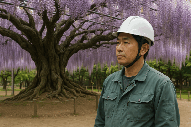 あしかがフラワーパーク大藤の奇跡のエピソードは樹木医の偉業から始まった