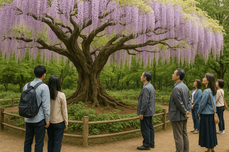 あしかがフラワーパーク大藤のエピソードは世界が注目する危機の克服史