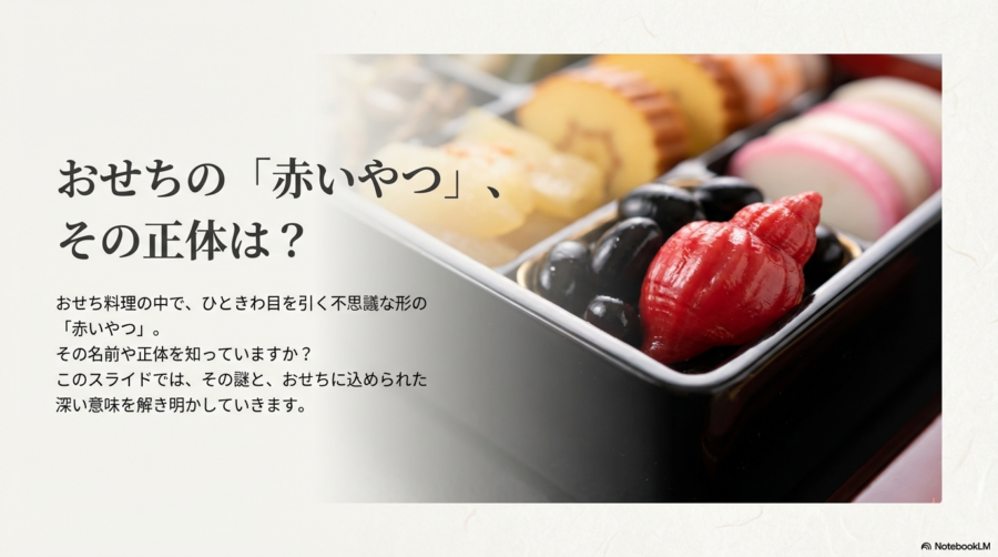 おせちの赤いやつの正体は？チョロギの意味や味を徹底解説！