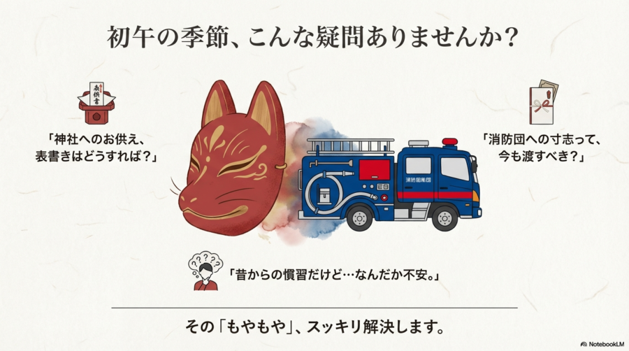 初午の消防とお金の作法まとめ！のし袋や寄付の疑問を解決