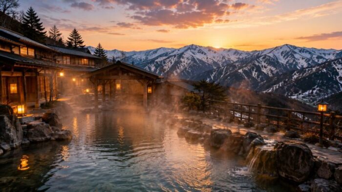 温泉と絶景を組み合わせる東北旅